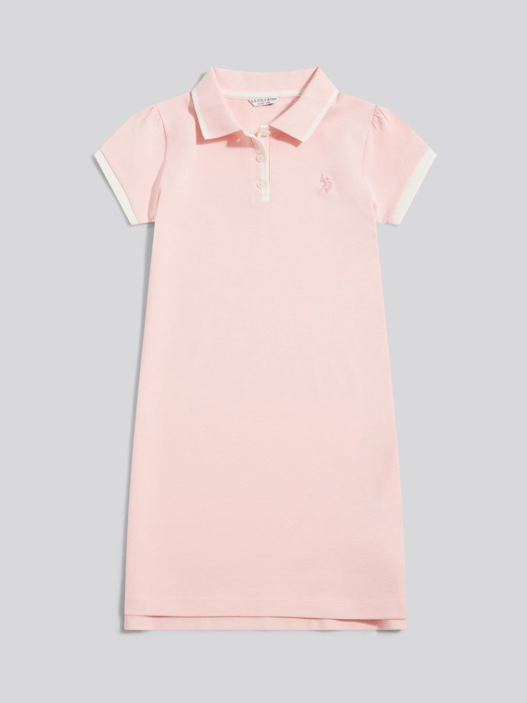 U.S. Polo Assn Pink Cap Sleeve Polo Dress image 1