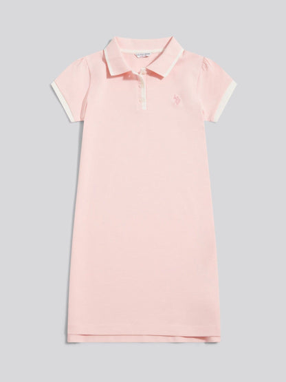U.S. Polo Assn Pink Cap Sleeve Polo Dress image 1