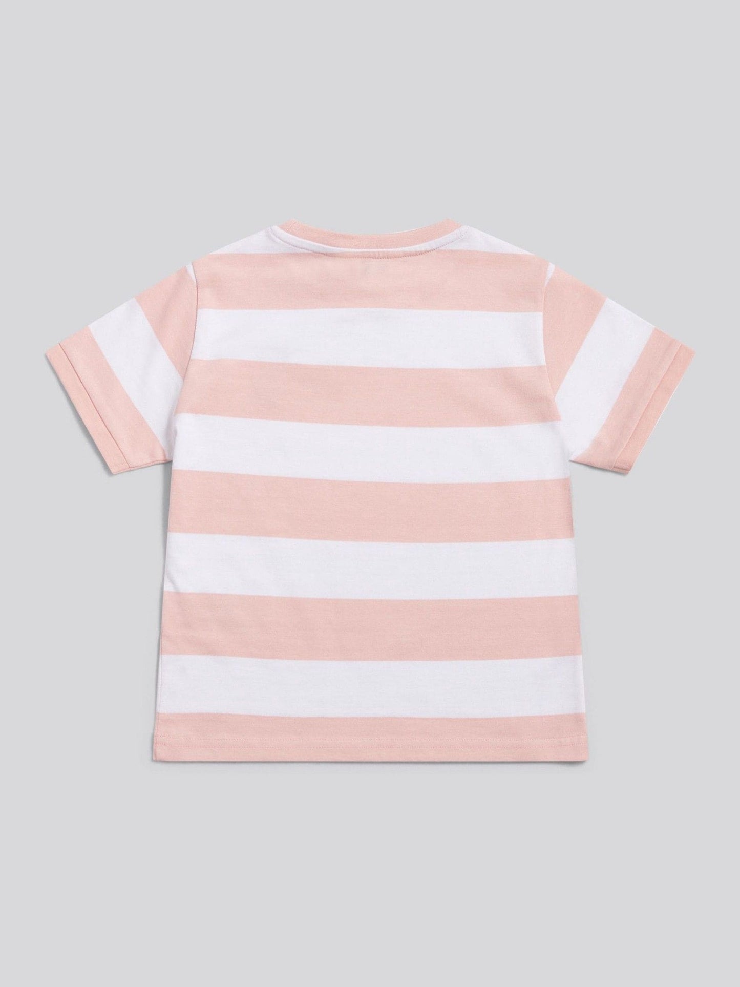 Dsiney Kidz - U.S. Polo Assn Pink Stripe Logo T-Shirt image 6