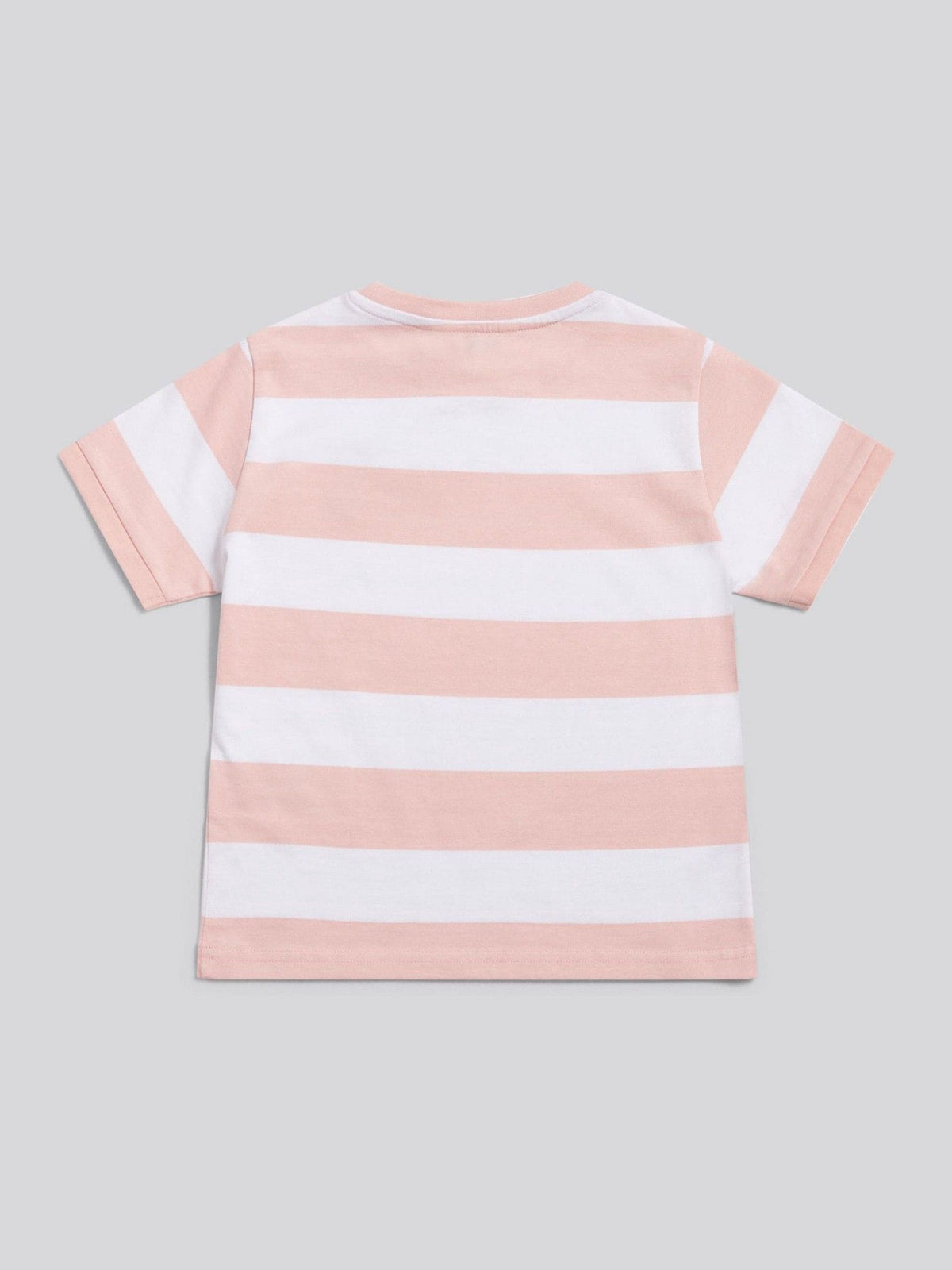 Dsiney Kidz - U.S. Polo Assn Pink Stripe Logo T-Shirt image 6