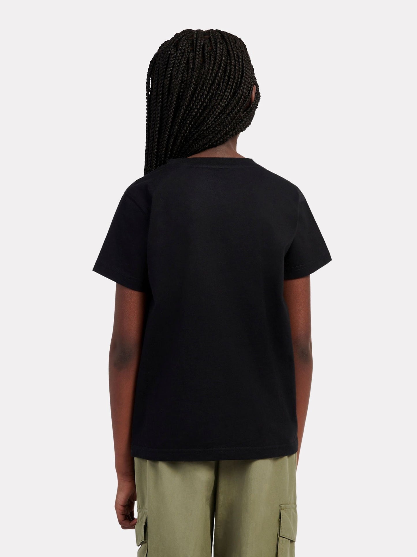 Dsiney Kidz - New Balance Black Stacked Logo T-Shirt image 3