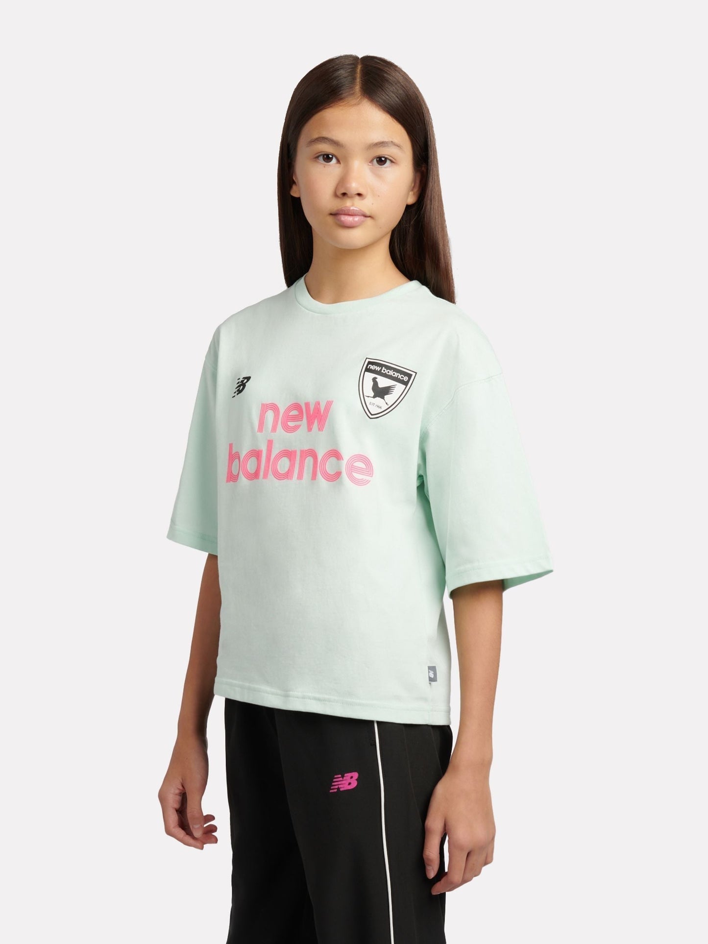 Dsiney Kidz - New Balance Green Megaspeed Football Shirt image 1