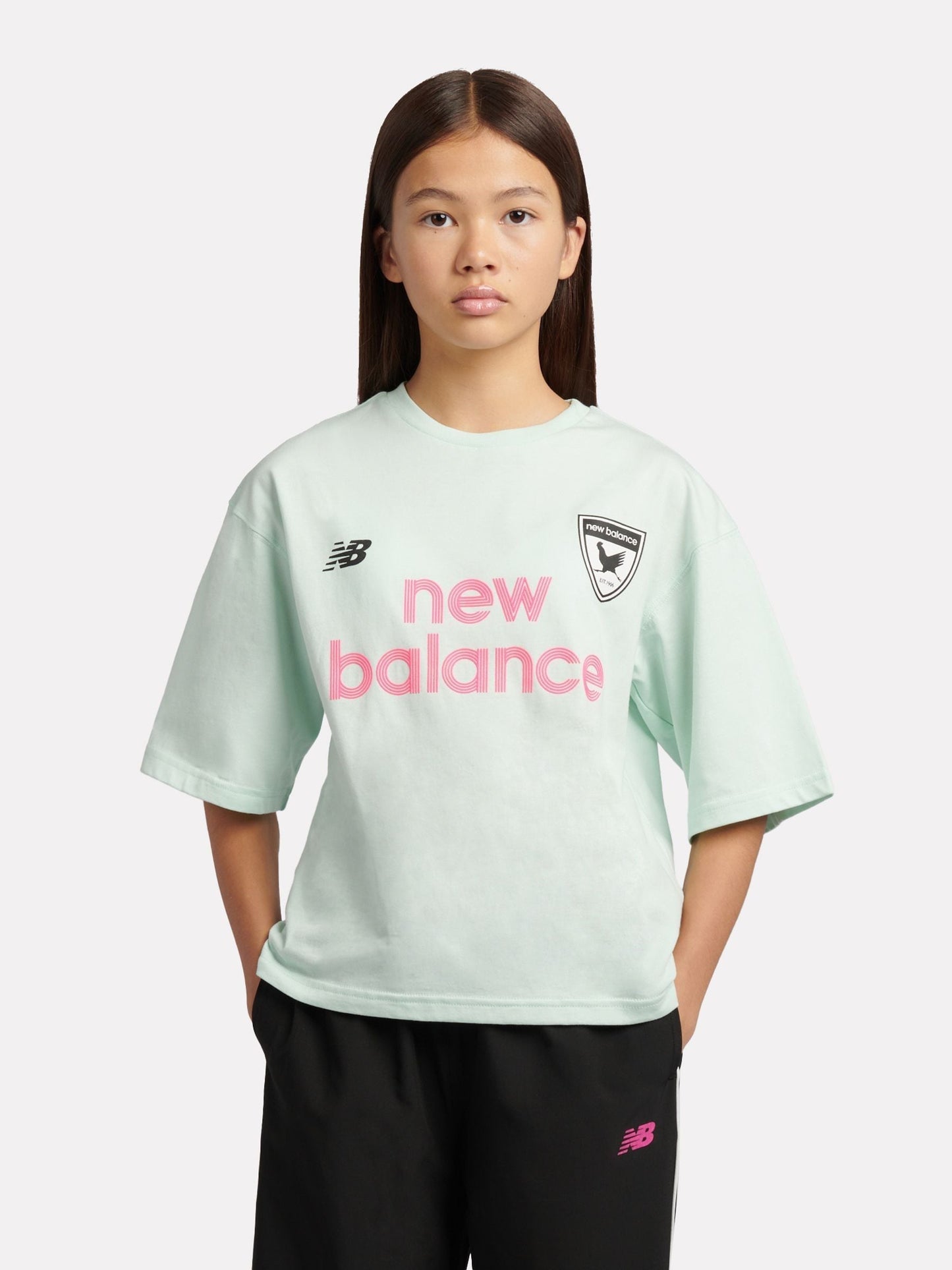 Dsiney Kidz - New Balance Green Megaspeed Football Shirt image 2