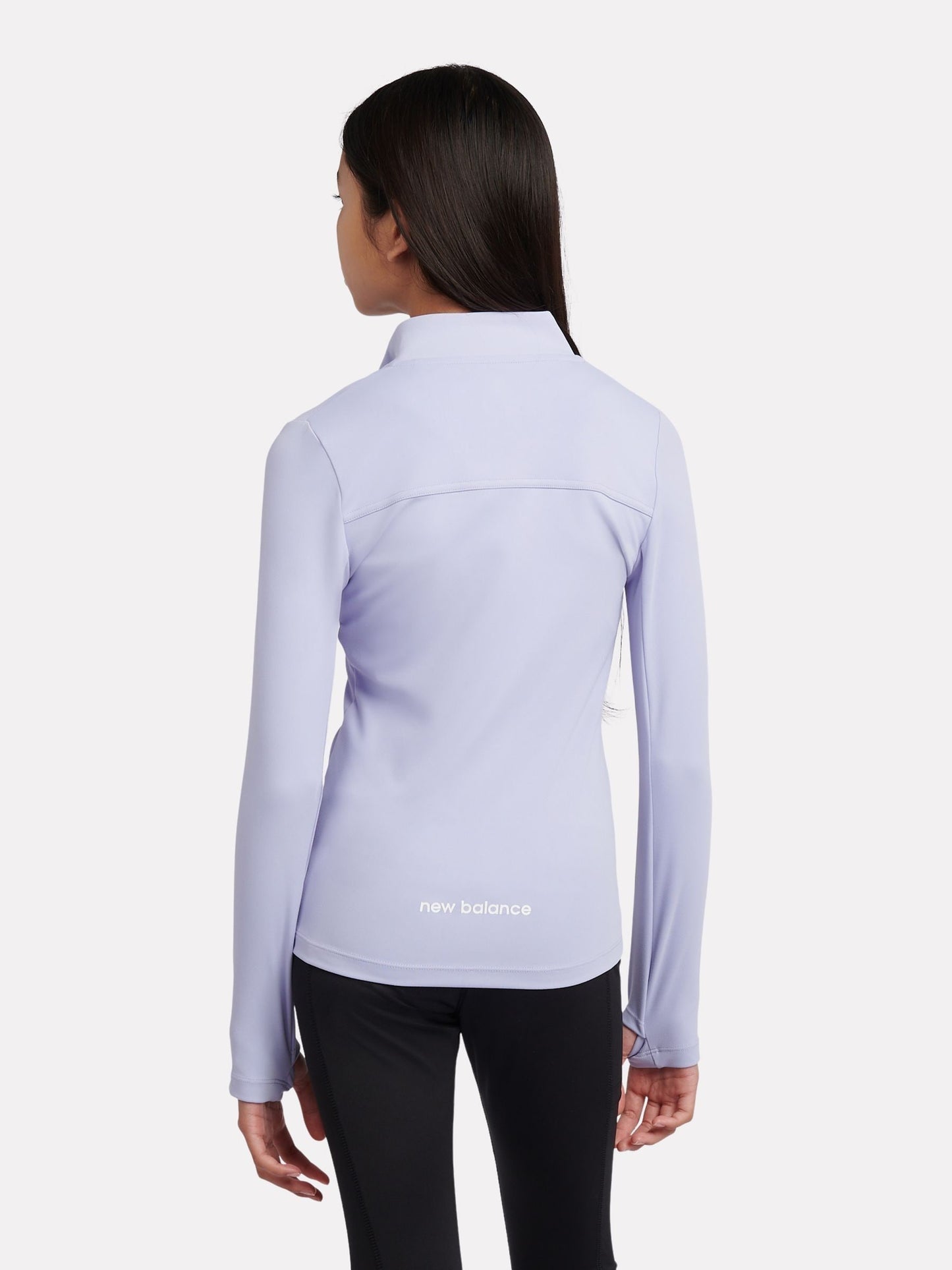 Dsiney Kidz - New Balance Purple Performance Zip Funnel Jacket image 3