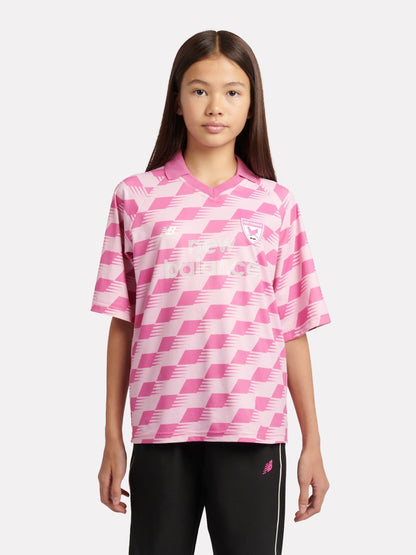 Dsiney Kidz - New Balance Pink Megaspeed Football Shirt image 1