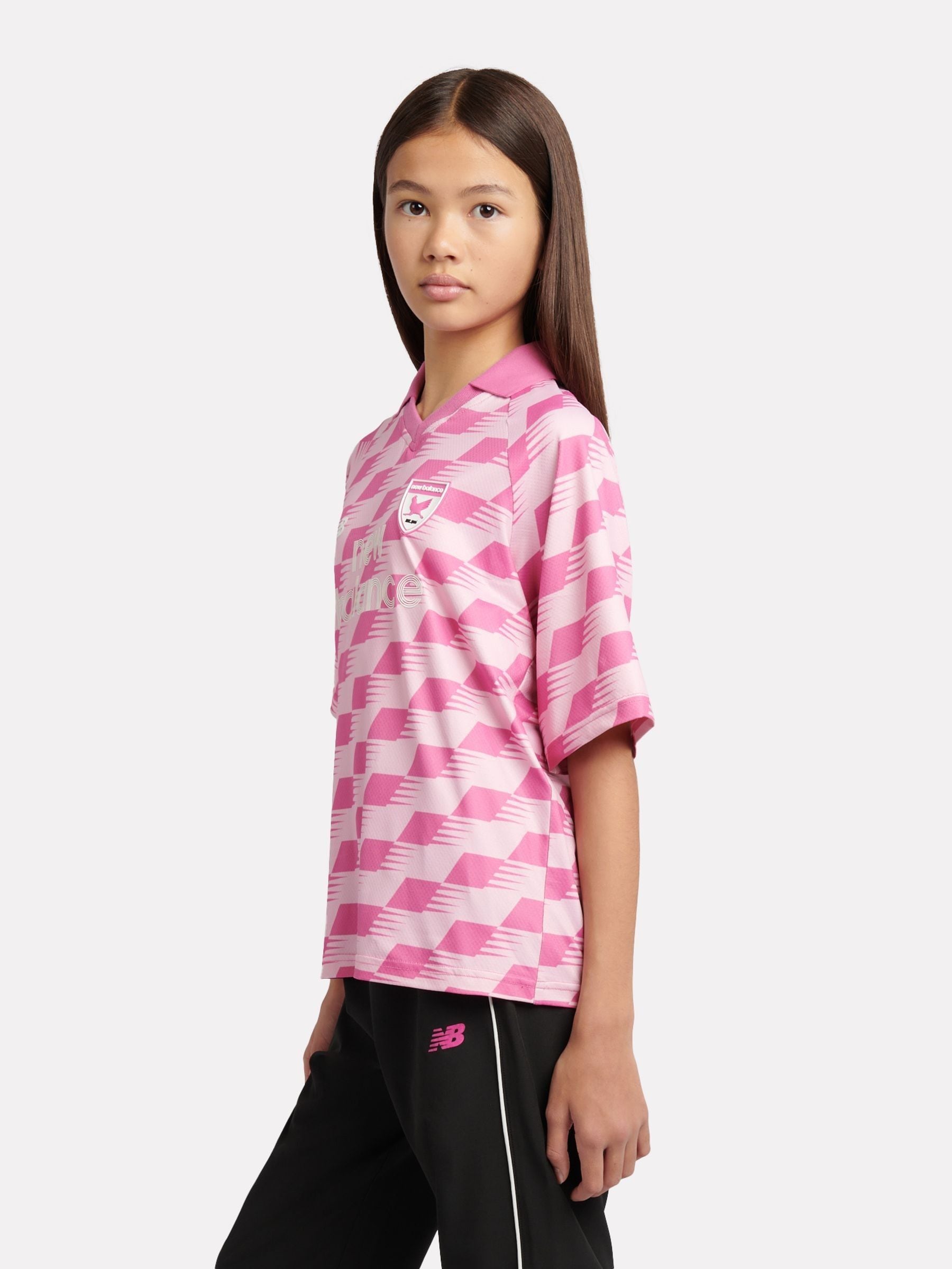 Dsiney Kidz - New Balance Pink Megaspeed Football Shirt image 2