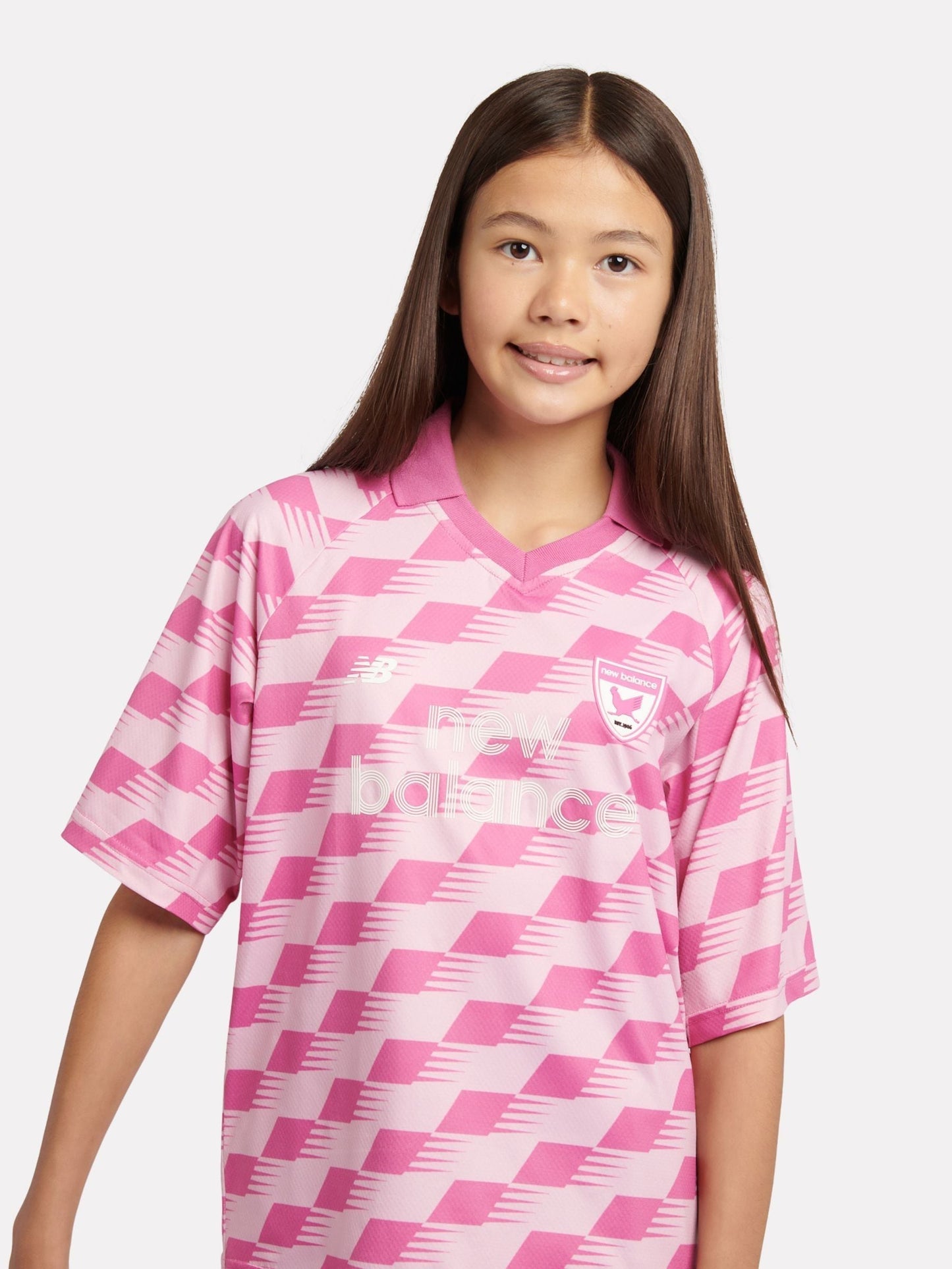 Dsiney Kidz - New Balance Pink Megaspeed Football Shirt image 4