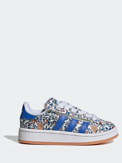 adidas Originals Blue Campus 00S X Liberty London Comfort Closure Elastic Lace Shoes image 1