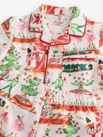 Cath Kidston Cream Nutcracker Single Button Through Pyjamas - image 10