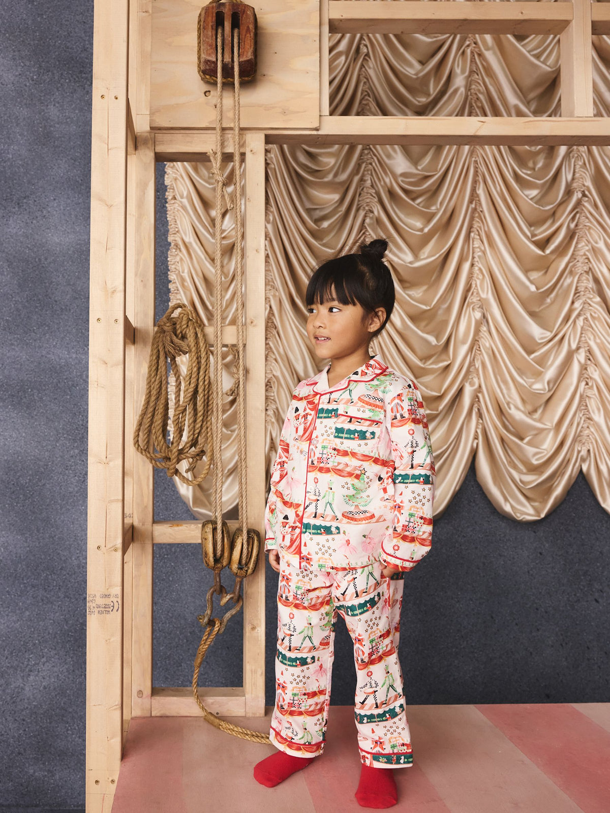 Cath Kidston Cream Nutcracker Single Button Through Pyjamas - image 2