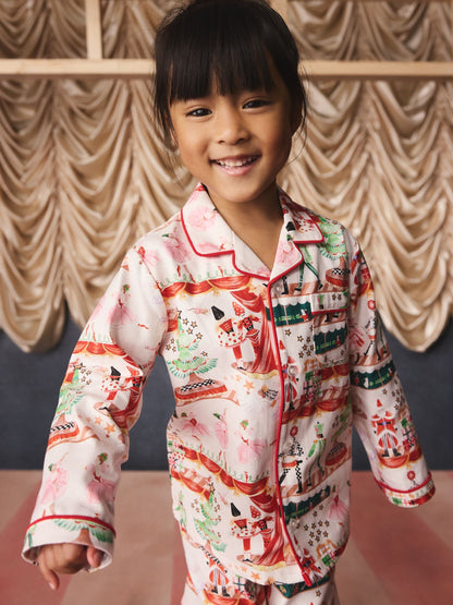 Cath Kidston Cream Nutcracker Single Button Through Pyjamas - image 3