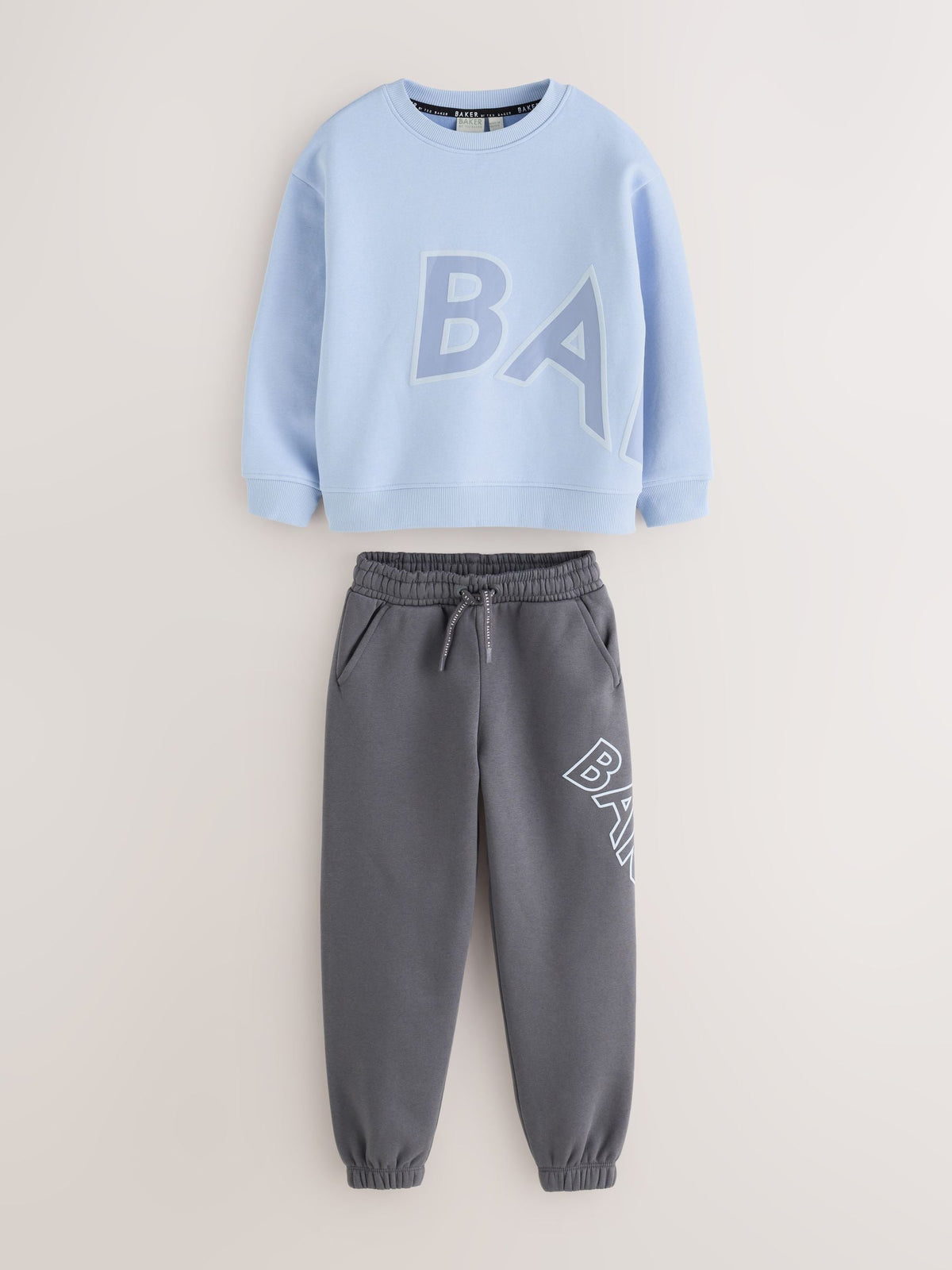 Baker by Ted Baker Blue Oversized Sweatshirt and Joggers Set - image 1