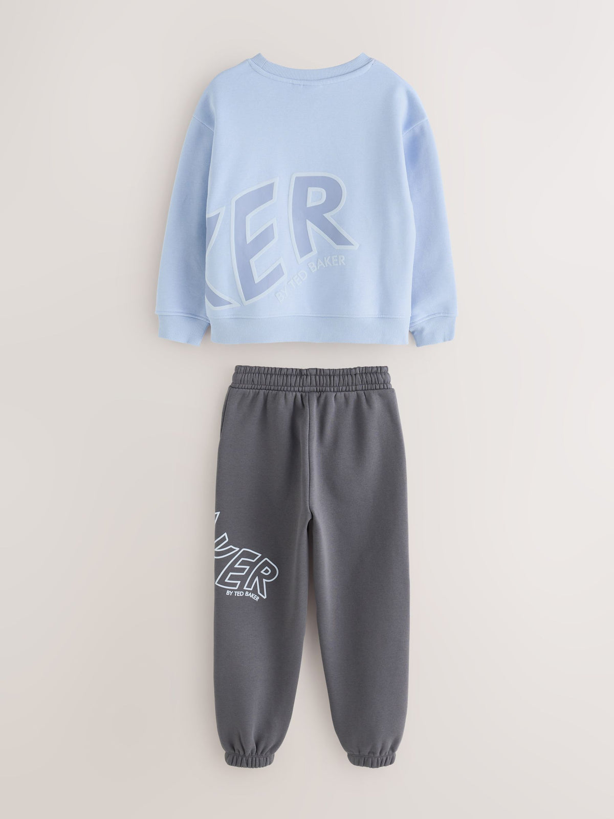 Baker by Ted Baker Blue Oversized Sweatshirt and Joggers Set - image 2