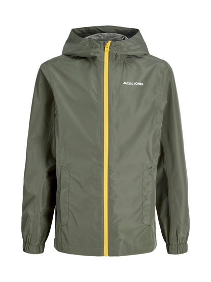 Dsiney Kidz - JACK & JONES Junior Green Lightweight Rain Jacket image 4