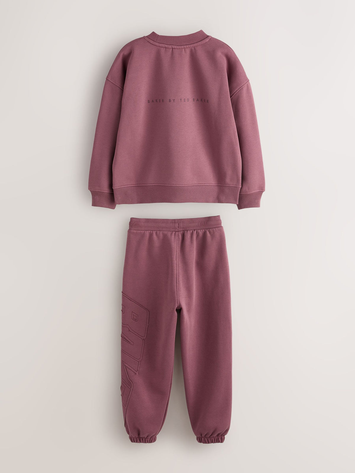 Baker by Ted Baker Red Set 2 Piece Oversized Sweatshirt and Joggers - image 8