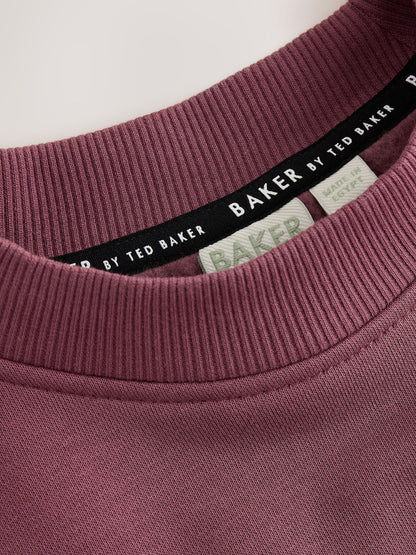 Baker by Ted Baker Red Set 2 Piece Oversized Sweatshirt and Joggers - image 9
