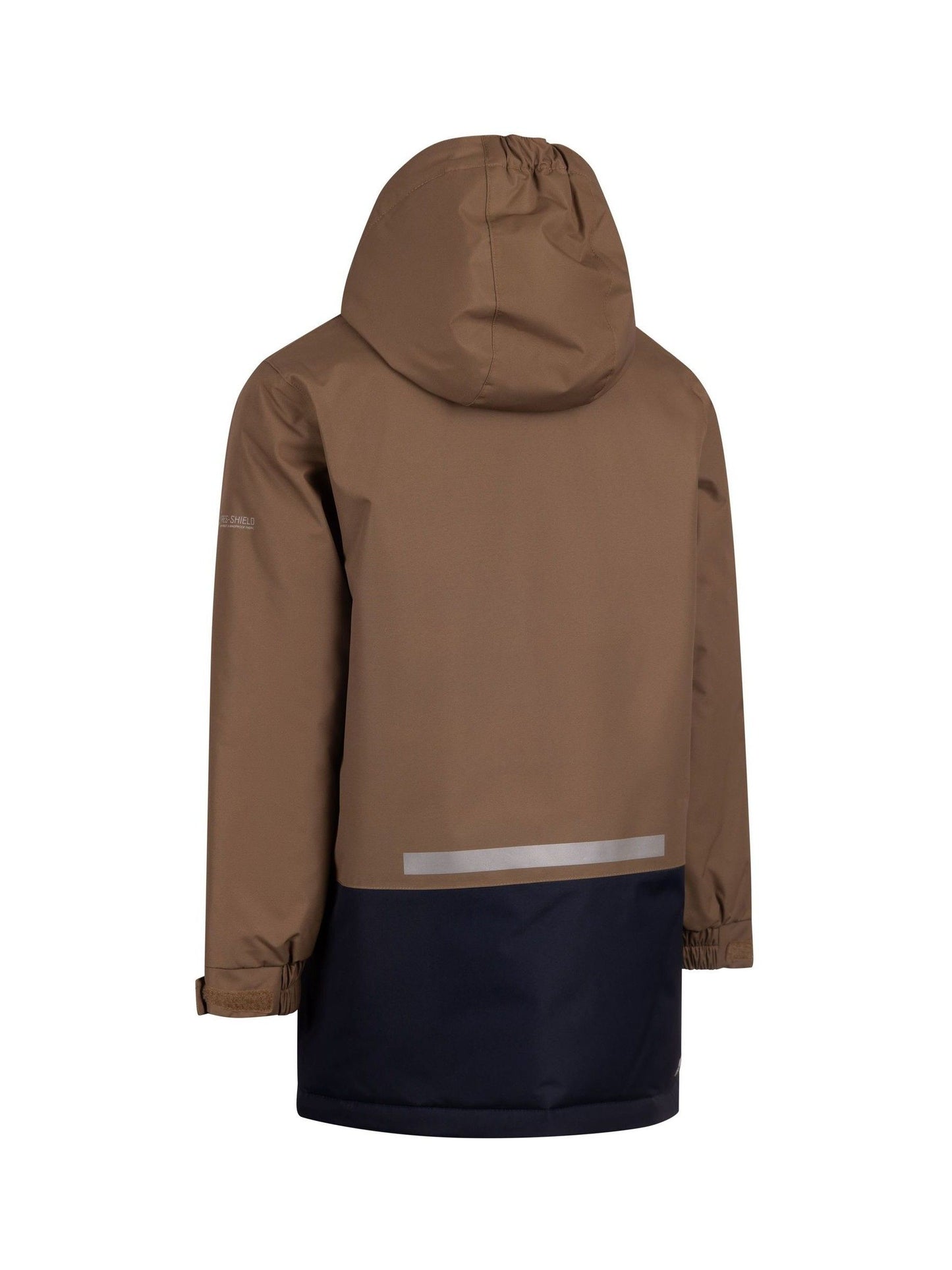 Dsiney Kidz - Trespass Brown Franzz Kids Waterproof Coat image 2