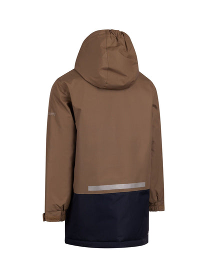 Dsiney Kidz - Trespass Brown Franzz Kids Waterproof Coat image 2