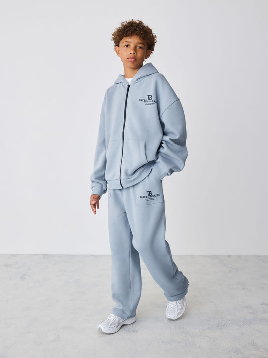Baker by Ted Baker Blue Oversized Zip Through and Joggers Set - image 1