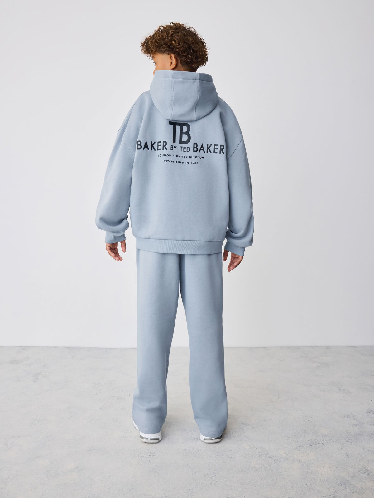 Baker by Ted Baker Blue Oversized Zip Through and Joggers Set - image 3