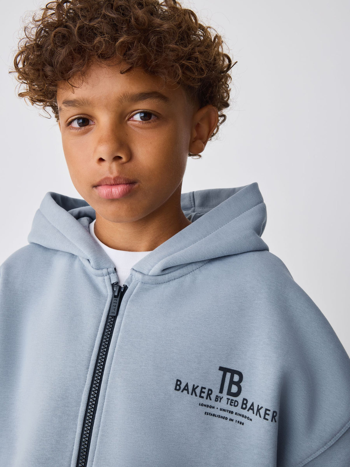 Baker by Ted Baker Blue Oversized Zip Through and Joggers Set - image 6