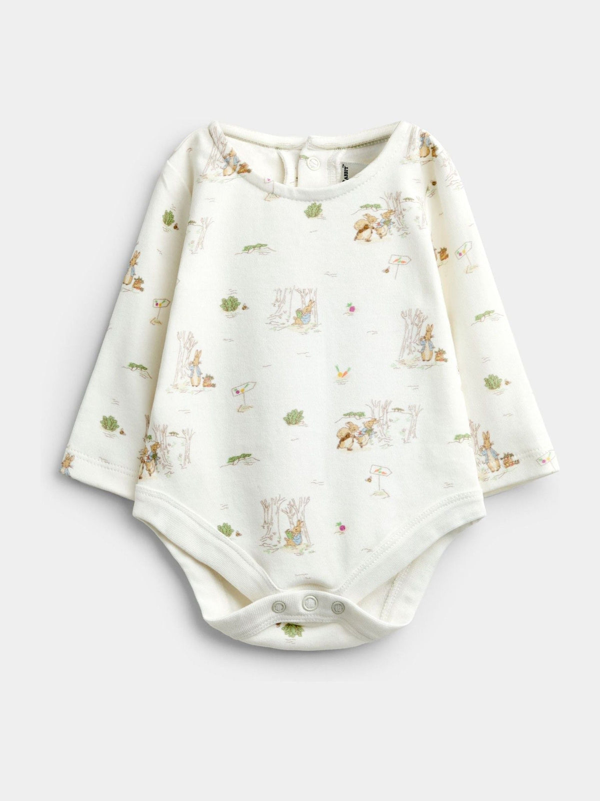 JoJo Maman Bébé Blue Peter Rabbit Jacket, Bodysuit & Leggings 3-Piece Set - image 3