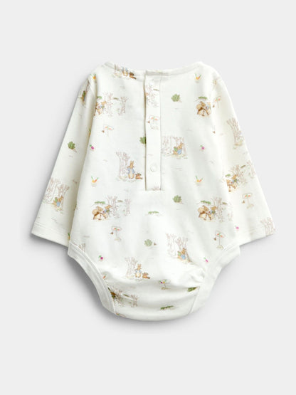 JoJo Maman Bébé Blue Peter Rabbit Jacket, Bodysuit & Leggings 3-Piece Set - image 4