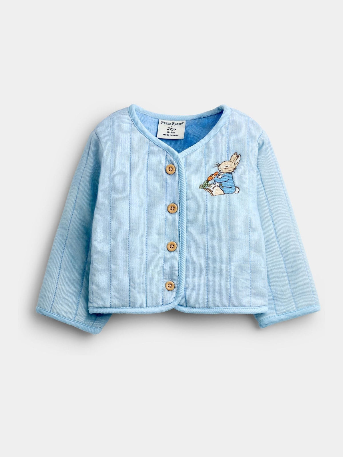 JoJo Maman Bébé Blue Peter Rabbit Jacket, Bodysuit & Leggings 3-Piece Set - image 7