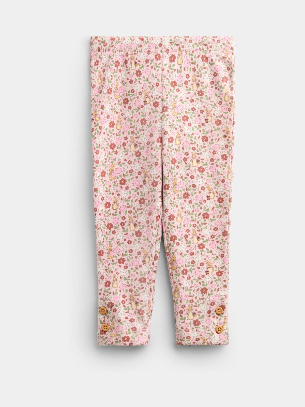 JoJo Maman Bébé Rose Pink Peter Rabbit Flopsy Bunny Blouse, Legging & Gilet Baby Set - image 8