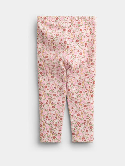 JoJo Maman Bébé Rose Pink Peter Rabbit Flopsy Bunny Blouse, Legging & Gilet Baby Set - image 9