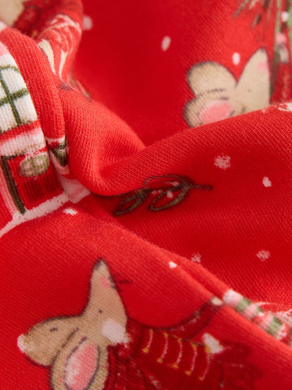 Red Mouse Christmas Snuggle Pyjamas Set (9mths-12yrs) - image 3