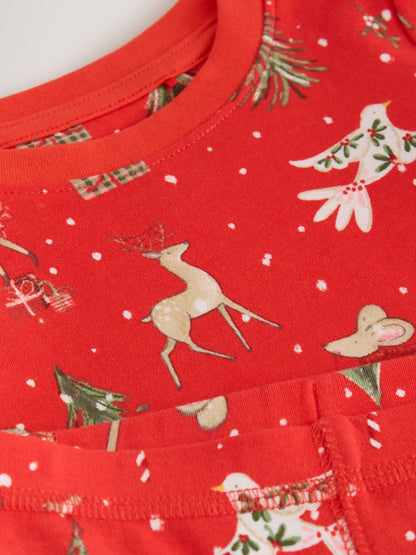 Red Mouse Christmas Snuggle Pyjamas Set (9mths-12yrs) - image 4