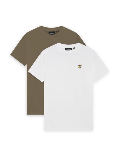 Dsiney Kidz - Lyle & Scott Green Multipack T-Shirts 2 Pack image 1