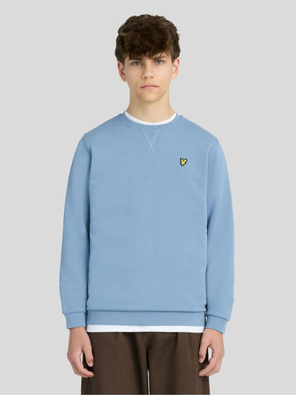 Dsiney Kidz - Lyle & Scott Blue Crew Neck Boys Sweatshirt image 1