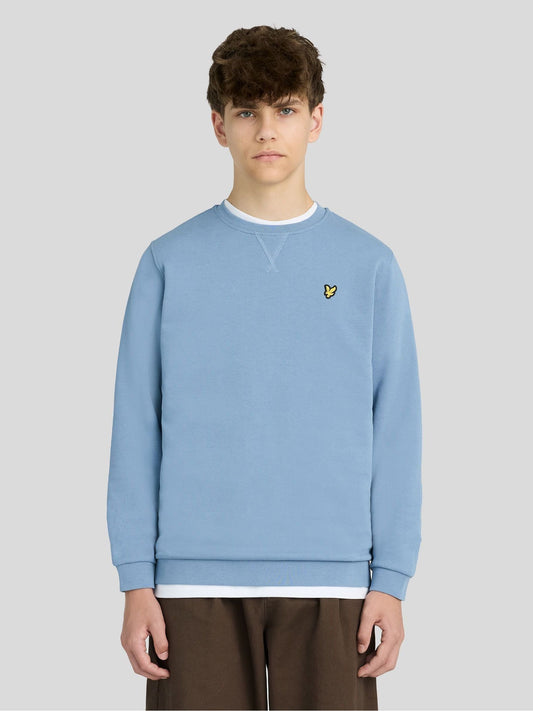 Dsiney Kidz - Lyle & Scott Blue Crew Neck Boys Sweatshirt image 1