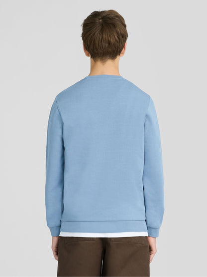 Dsiney Kidz - Lyle & Scott Blue Crew Neck Boys Sweatshirt image 3