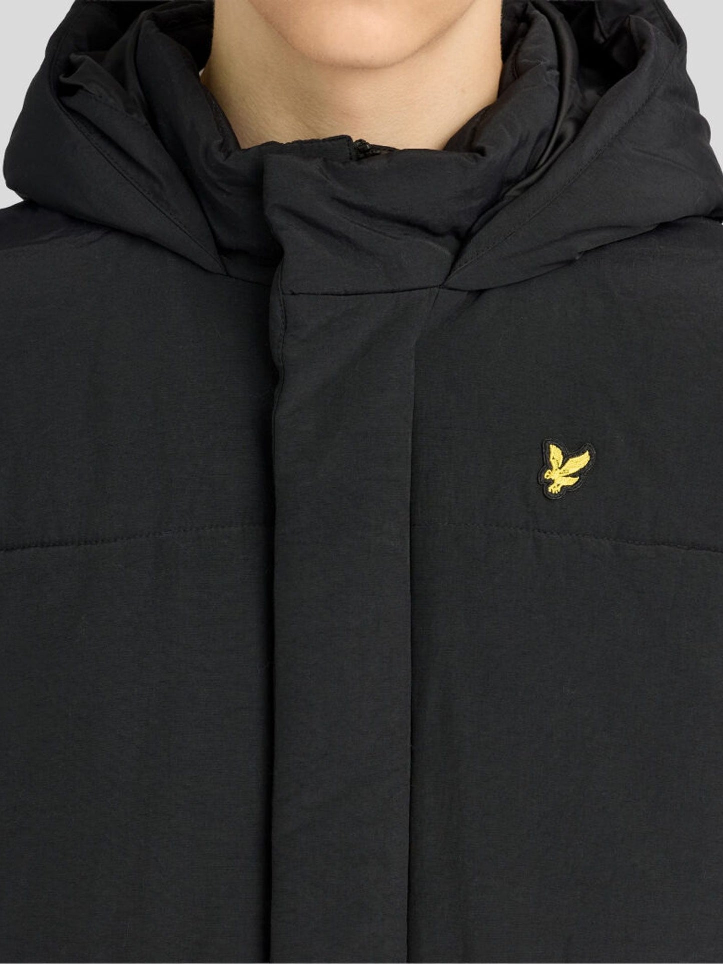 Dsiney Kidz - Lyle & Scott Black Nylon Padded Coat image 3