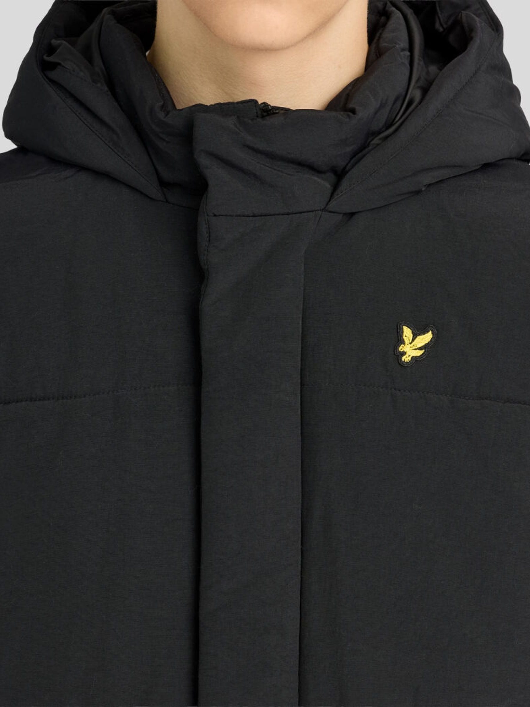 Dsiney Kidz - Lyle & Scott Black Nylon Padded Coat image 3