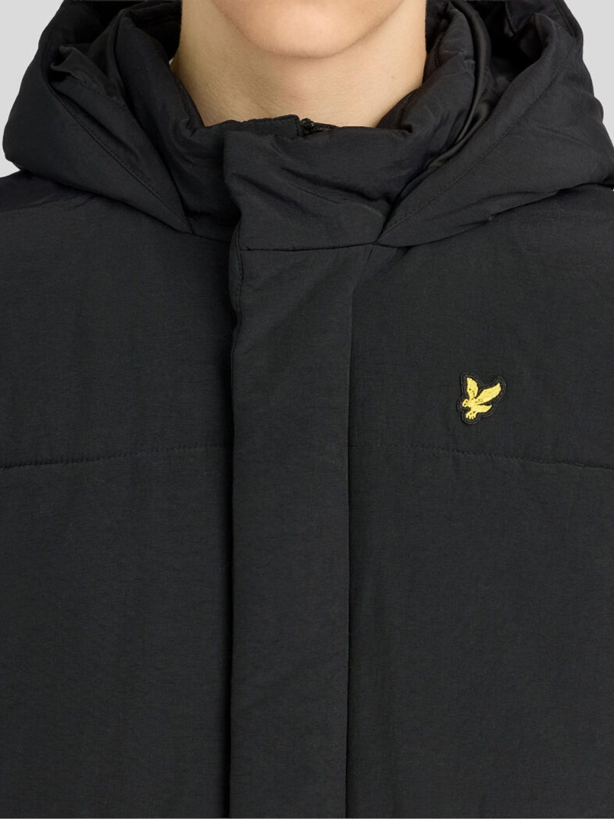 Dsiney Kidz - Lyle & Scott Black Nylon Padded Coat image 3