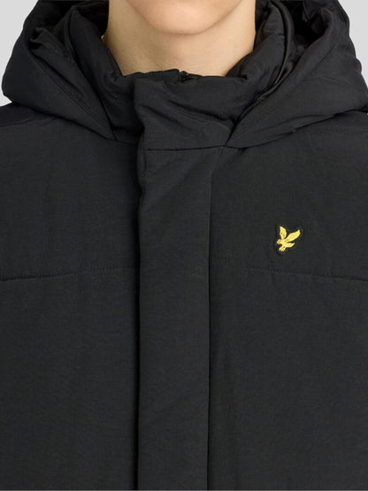 Dsiney Kidz - Lyle & Scott Black Nylon Padded Coat image 3