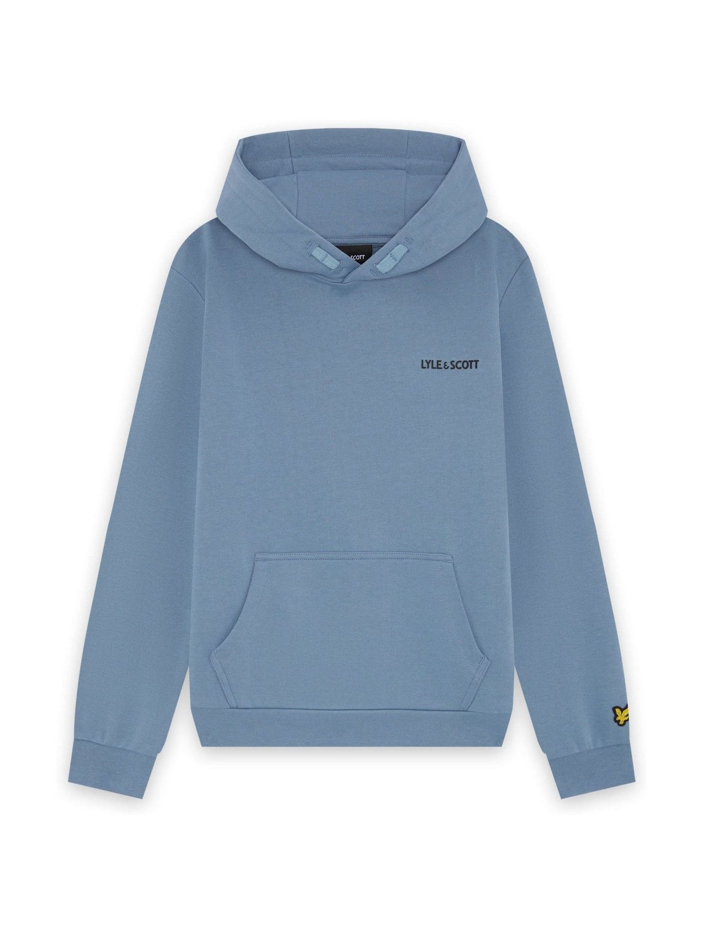 Dsiney Kidz - Lyle & Scott Blue Logo Print Hoodie image 1