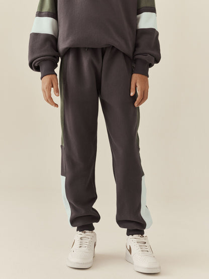 Mink Brown Funnel Neck Zip Up Joggers Set (3-16yrs) - image 3