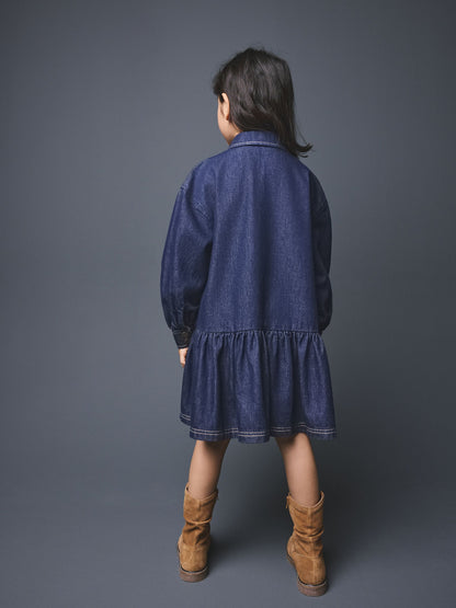 Dsiney Kidz - Denim Shirt Dress (3-16yrs) image 4