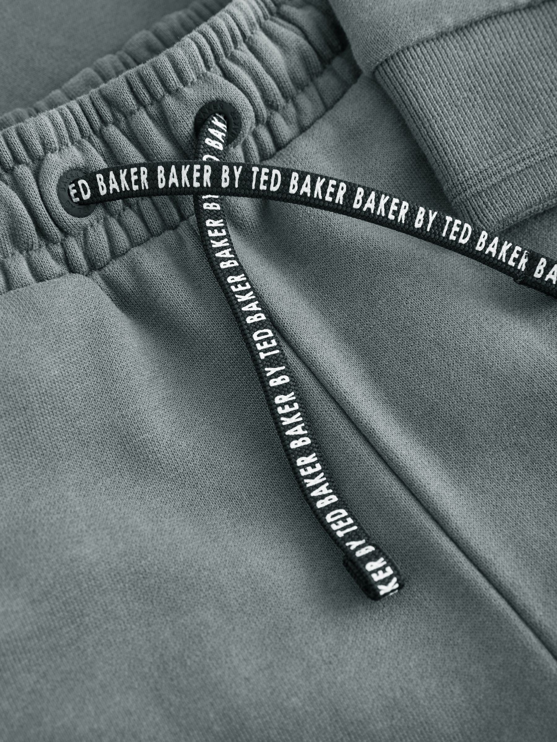 Dsiney Kidz - Baker by Ted Baker Charcoal Grey Baker by Ted Baker Zip Through Hoodie and Jogger Set image 11