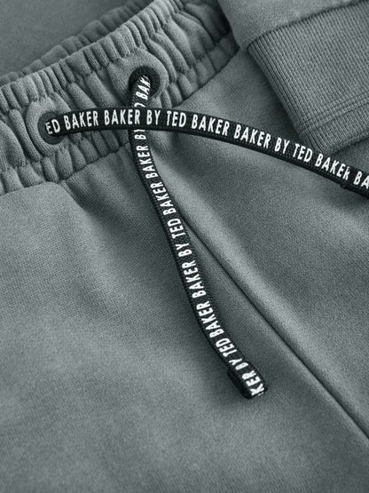 Dsiney Kidz - Baker by Ted Baker Charcoal Grey Baker by Ted Baker Zip Through Hoodie and Jogger Set image 11