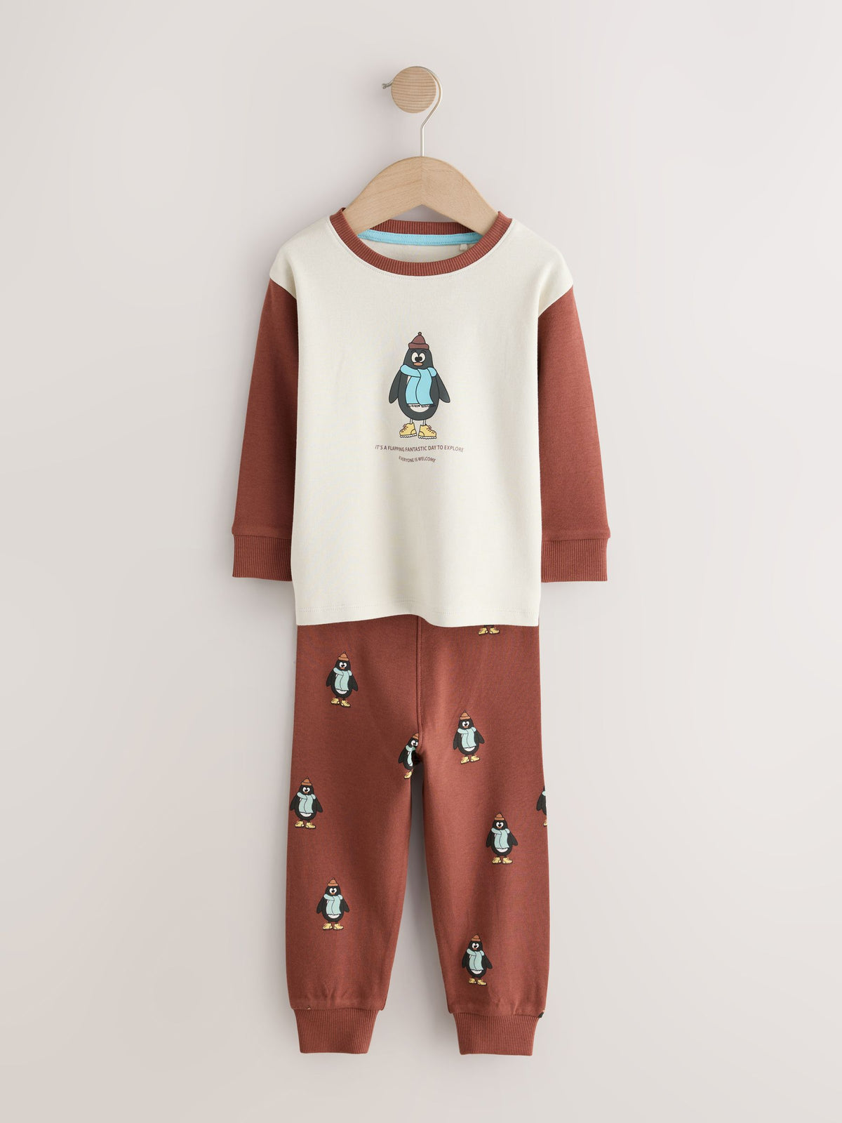 Blue/Green Animal Characters Relaxed Snuggle Pyjamas 3 Pack (9mths-10yrs) - image 2