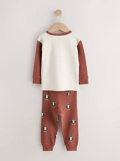 Blue/Green Animal Characters Relaxed Snuggle Pyjamas 3 Pack (9mths-10yrs) - image 5