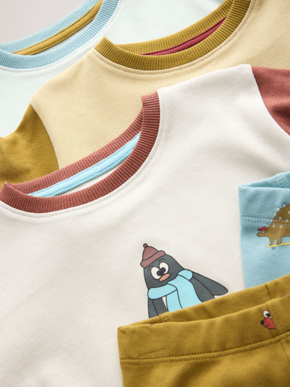 Blue/Green Animal Characters Relaxed Snuggle Pyjamas 3 Pack (9mths-10yrs) - image 6