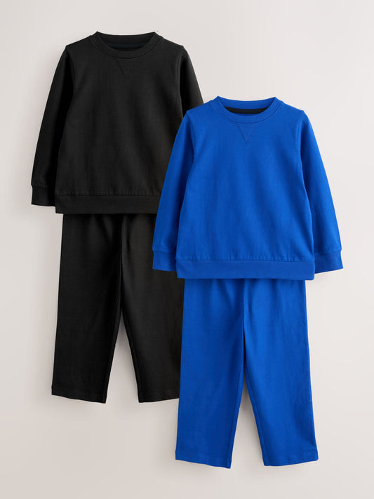 Blue/Black Offline Joggers Pyjamas 2 Pack (4-16yrs) - image 1