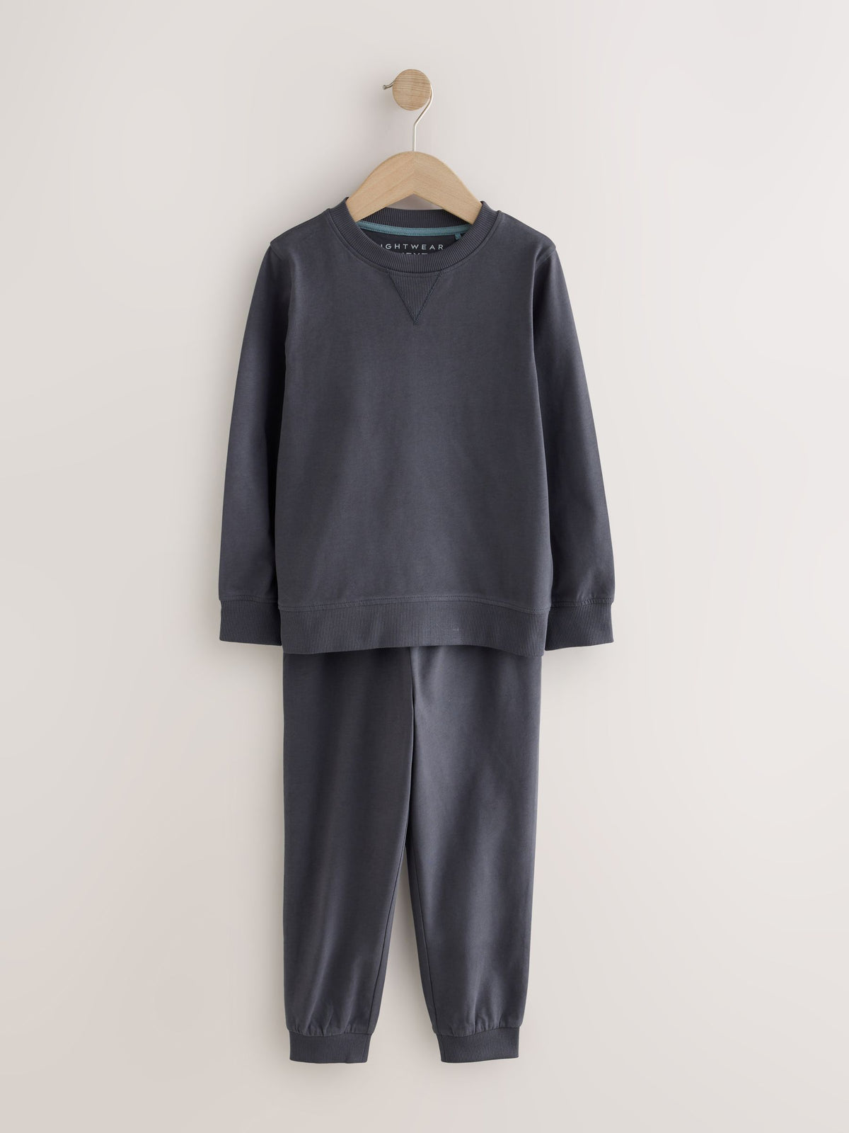 Green/Blue/Charcoal Long Sleeve Jogger Pyjamas Set 3 Pack (3-16yrs) - image 3